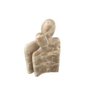 COUPLE HUGGING MARBLE BEIGE