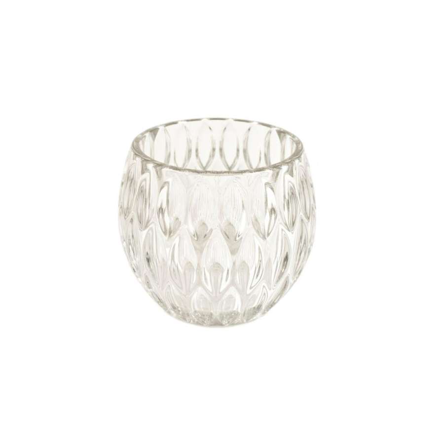 Lysglass Klar Stor 10Cm