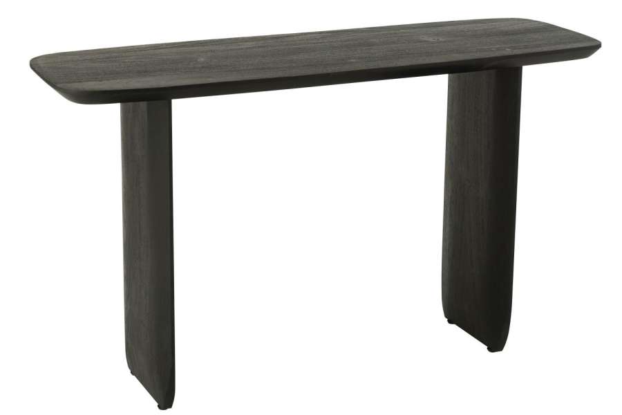 CONSOLE ACACIA WOOD BLACK