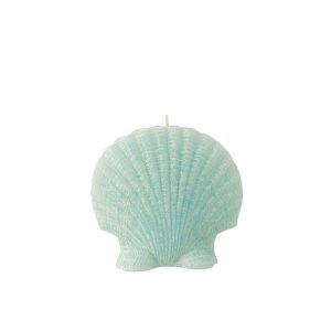 CANDLE SHELL WAX AZURE LARGE-8HOURS