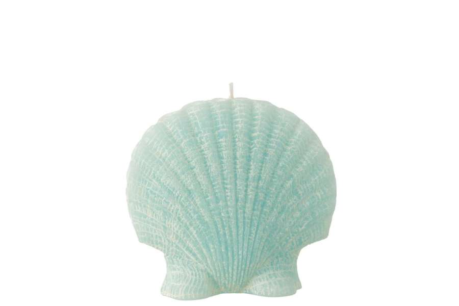 CANDLE SHELL WAX AZURE LARGE-8HOURS