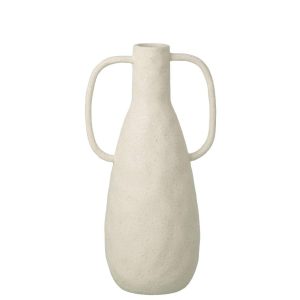 VASE JODI STONEWARE OFF-WHITE LARGE