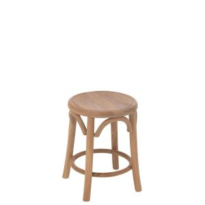 STOOL ALI TEAK WOOD NATURAL