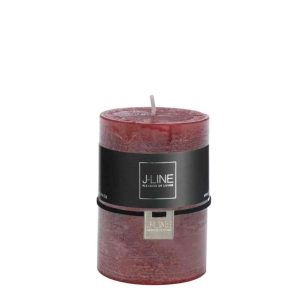 CYL. CANDLE CHERRY M 39H