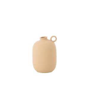 VASE CASSIA NARROW CLAY BEIGE SMALL