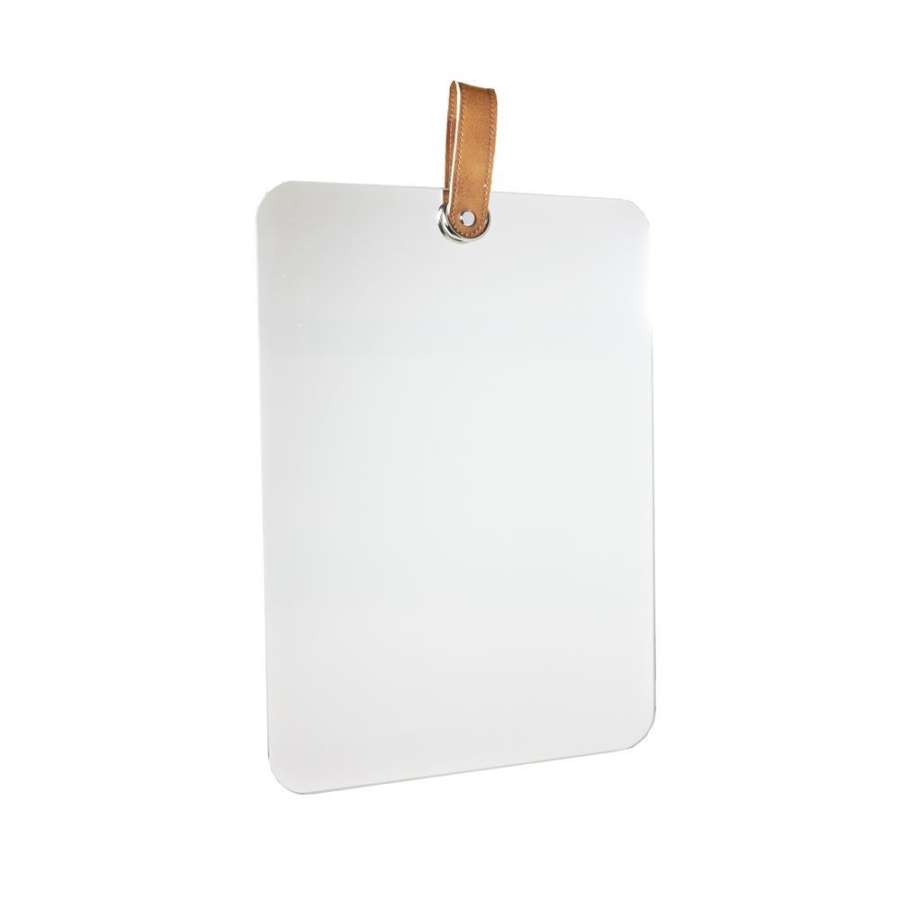 Speil M/Brun Hank Firkantet 38X28Cm