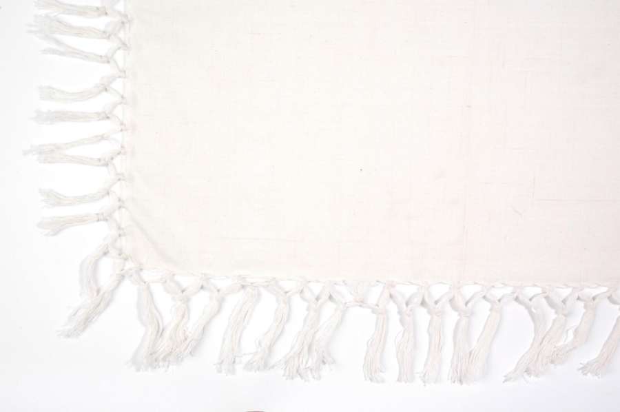 FISH STRIPED POLYESTER LIGHT BLUE/MINT GREEN ASSORTMENT OF 2