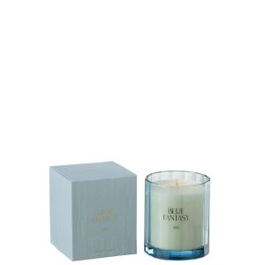 SCENTED CANDLE BLUE FANTASY GLASS-30 HOURS