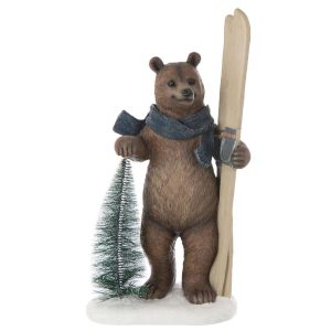 BEAR LED TREE + SKI LIMEPOWDER MULTICOLORED