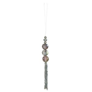 HANGER PEARL PLASTIC LIGHT BLUE SMALL
