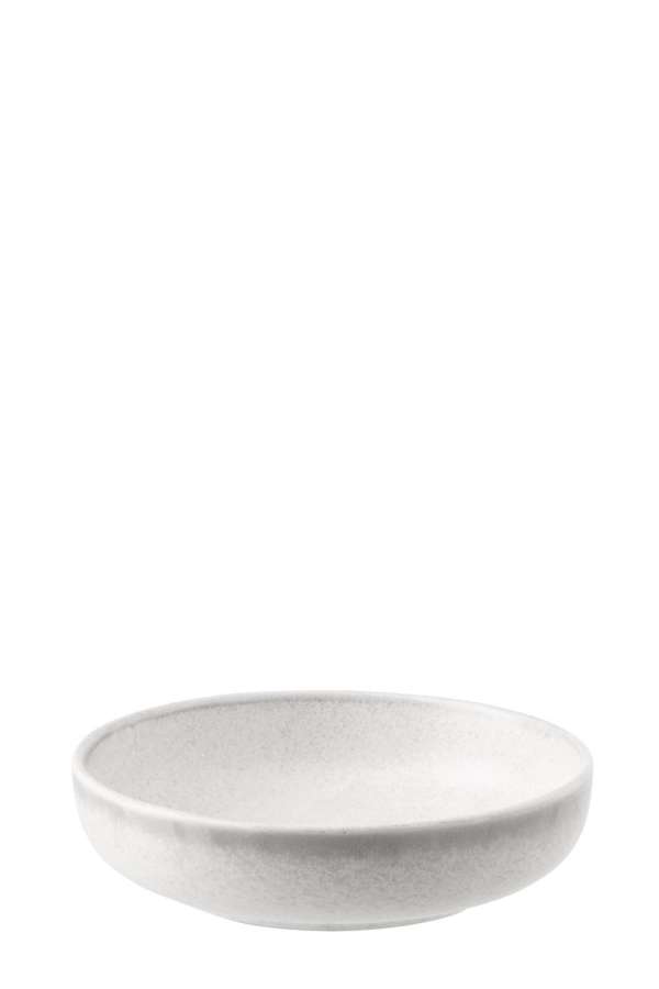 BOWL LUNA STONEWARE LIGHT GREY LARGE