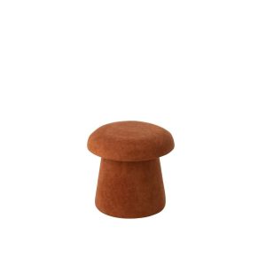 STOOL MUSHROOM MDF TERRACOTTA SMALL