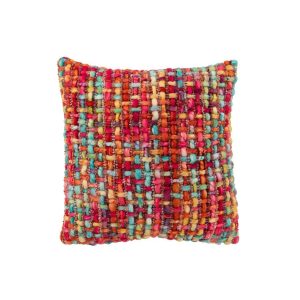CUSHION KNITTED ACRYLIC MULTICOLORED