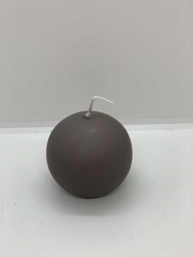 Kulelys 7x7 cm-92 Gråbrun