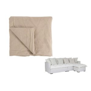 SOFA COVER BEACH SOFA FABRIC BEIGE