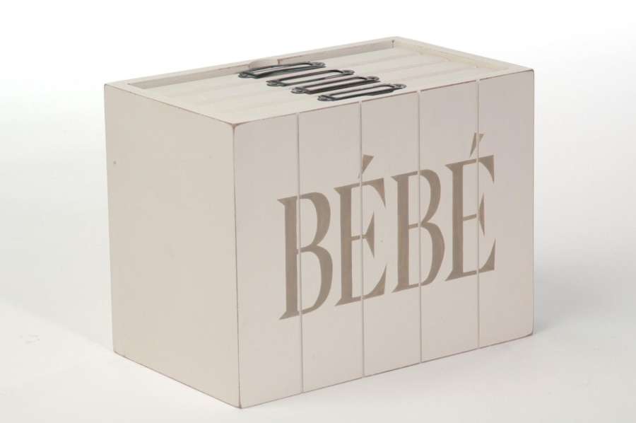 ELEPHANT POLYESTER WHITE/BEIGE SMALL ASSORTMENT OF 2