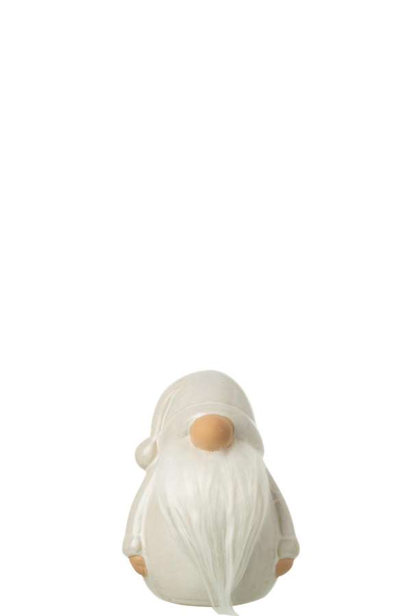 GNOME TEXTILE BEARD PORCELAIN LIGHT GREY MEDIUM