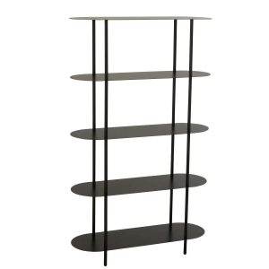 RACK OVAL IRON BLACK