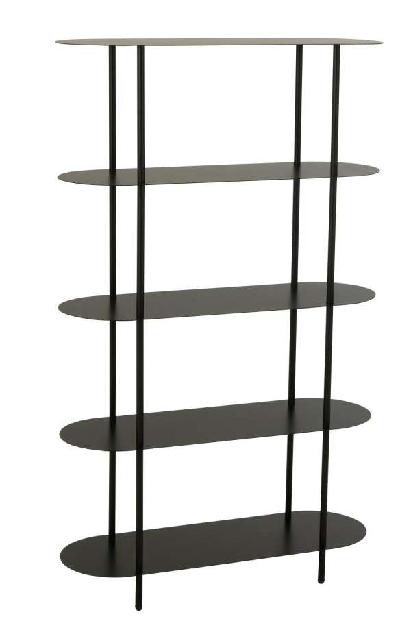 RACK OVAL IRON BLACK