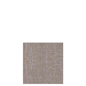PACK 20 NAPKINS "LINEN" PAPER BROWN SMALL