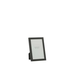 PHOTO FRAME HAMMERED BORDER 10X15 METAL BLACK SMALL