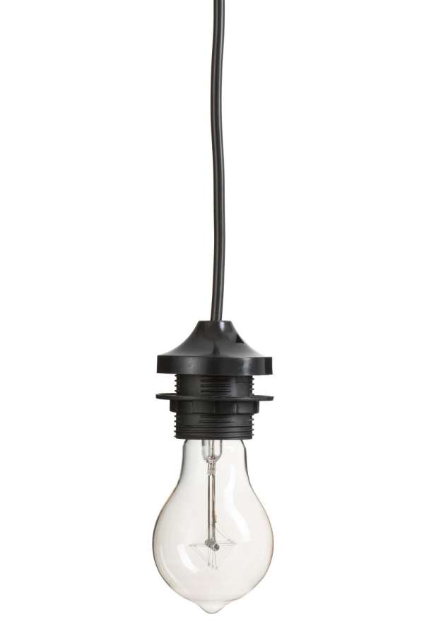 SOCKET PLASTIC BLACK