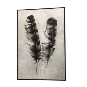 Maleri M/Ramme 80X120Cm