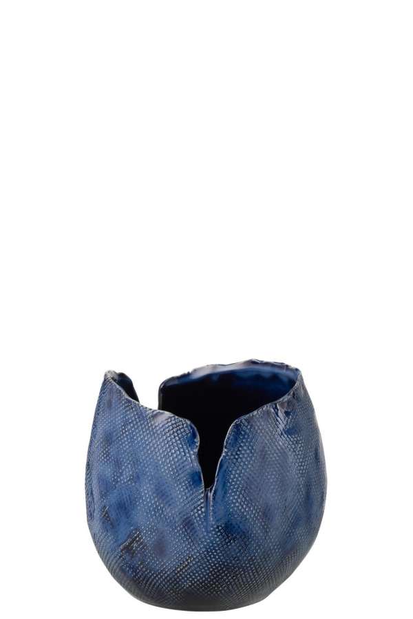 VASE THIBAULT CLAY BLUE MEDIUM