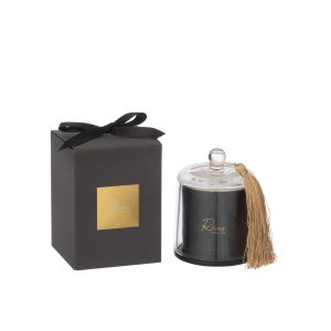SCENTED CANDLE BELL REVES BLACK SMALL-30HOURS