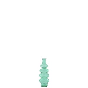 VASE  GLASS EMERALD GREEN