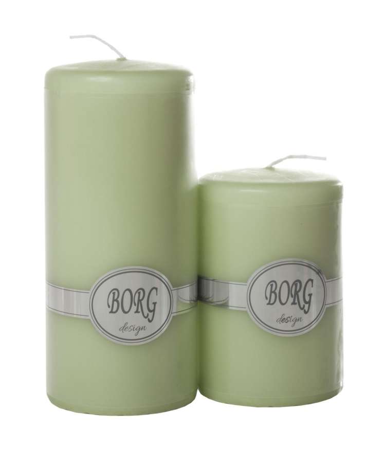 Kubbelys 7X15Cm 55 Lys Grønn