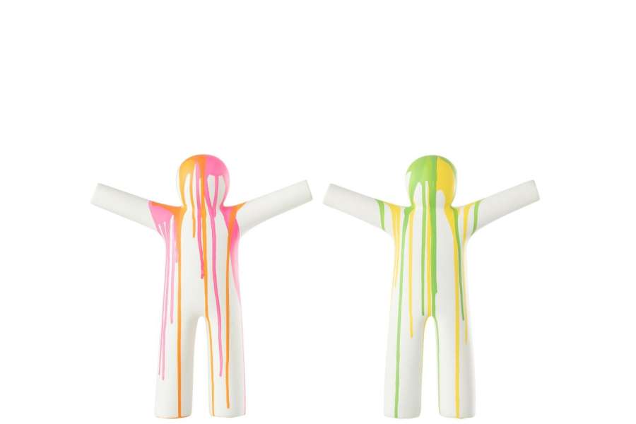 P'TIT MAURICE PAINT POLYRESIN MIX SMALL ASSORTMENT OF 2