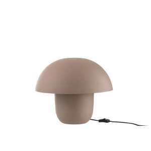 TABLE LAMP IRON TAUPE MEDIUM
