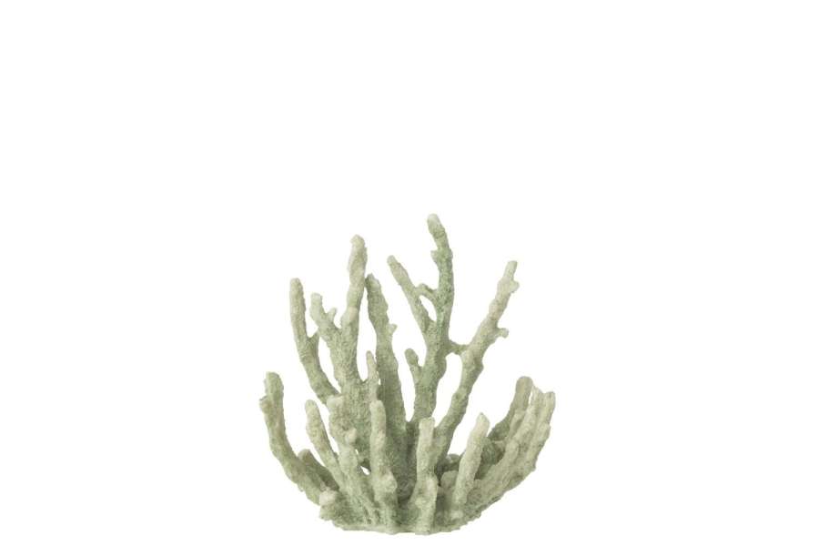 CORAL POLYRESIN MINT GREEN MEDIUM