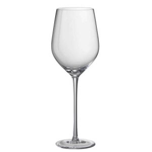 DRINKING GLASS RED WINE TIA GLASS TRANSPARENT