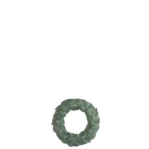WREATH POLY GREEN SMALL