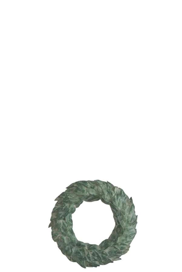 WREATH POLY GREEN SMALL