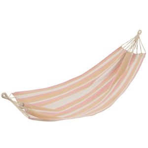 HAMMOCK STRIPES COTTON/POLYESTER WHITE/BEIGE/PINK