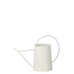 WATERING CAN IRON WHITE