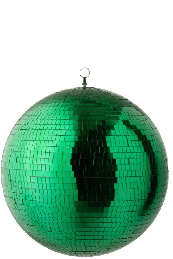 DISCO BALL MIRROR EMERALD GREEN