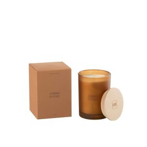 SCENTED CANDLE ACCORDS ESSENTIELS AMBRE INTIME-38H