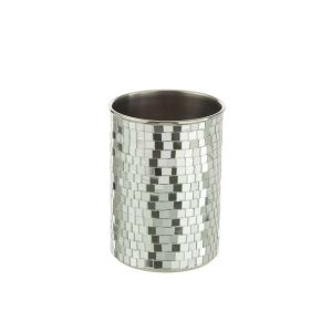 WINE CHILLER MOSAIC STAINLESS STEEL SILVER COLORED