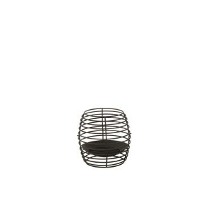 FIRE PIT ROUND RINGS IRON BLACK SMALL