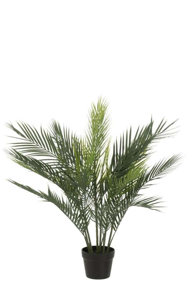 PALM TREE POT ARTIFICIAL GREEN