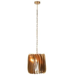 CEILING LAMP TINA IRON BLACK GOLD