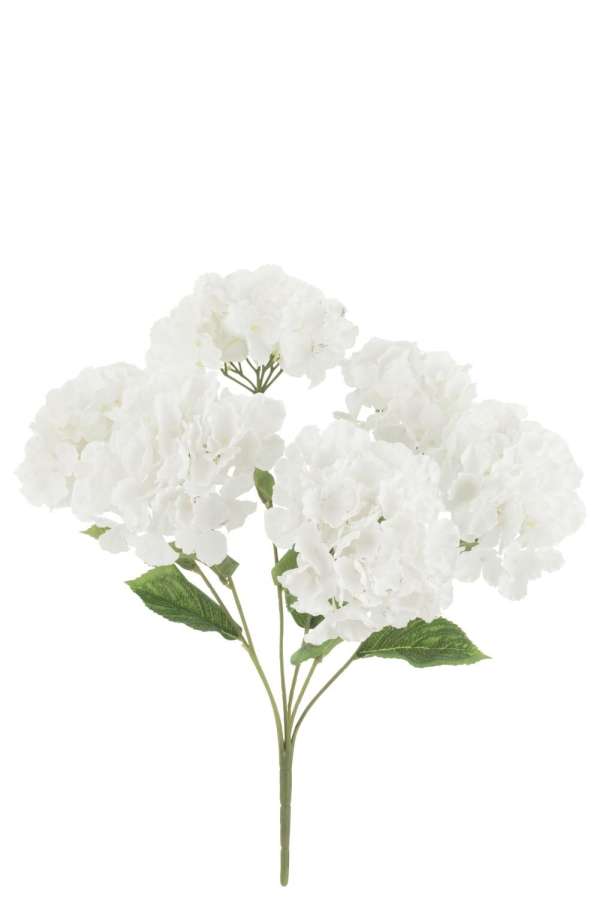 HYDRANGEA BUNCH ARTIFICIAL WHITE
