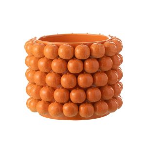 FLOWERPOT ORANGES CERAMIC ORANGE EXTRA LARGE