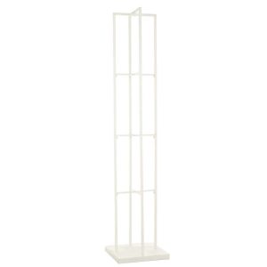 CUSHION RACK METAL WHITE