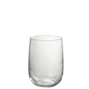 HURRICANE EGG GLASS TRANSPARENT