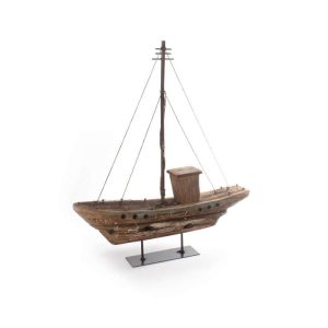 Båt Tre Stor 39X8X44Cm